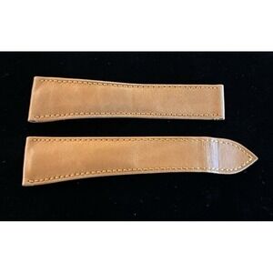 Bedat & Co. 20mm M Light Brown Leather Watch Band Long‎ Strap